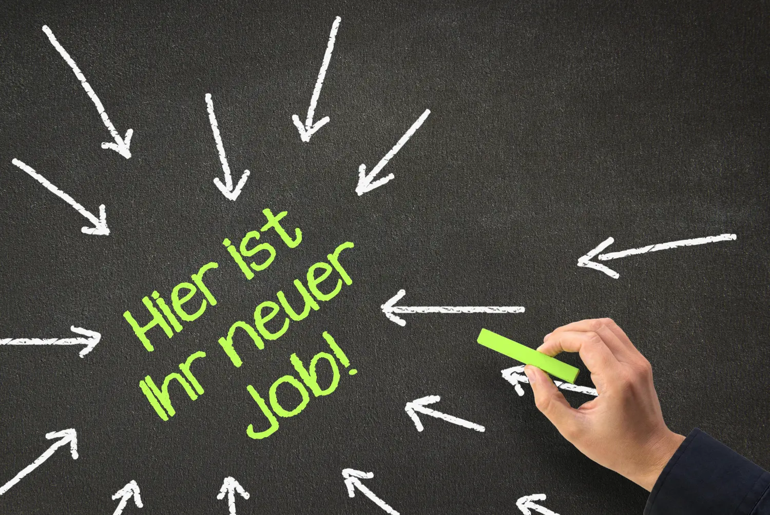  Neuer Job! Tafeltext